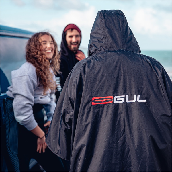 2025 Gul Evorobe Changing Robe & Gul 5l Heavy Duty Dry Bag Bundle Ac0128nav1 - Schwarz / Rot